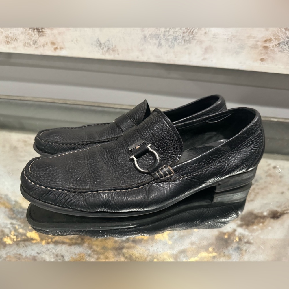 Salvatore Ferragamo Men’s Shoes Size 12 Black